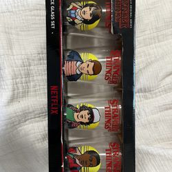 Stranger Things Glass Set
