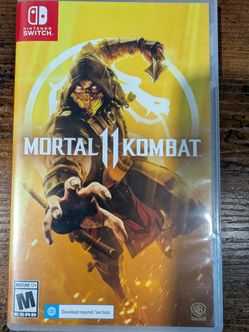 Nintendo switch Mortal Kombat 11
