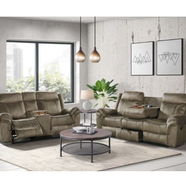 Lane Reclining Sofa & Loveseat