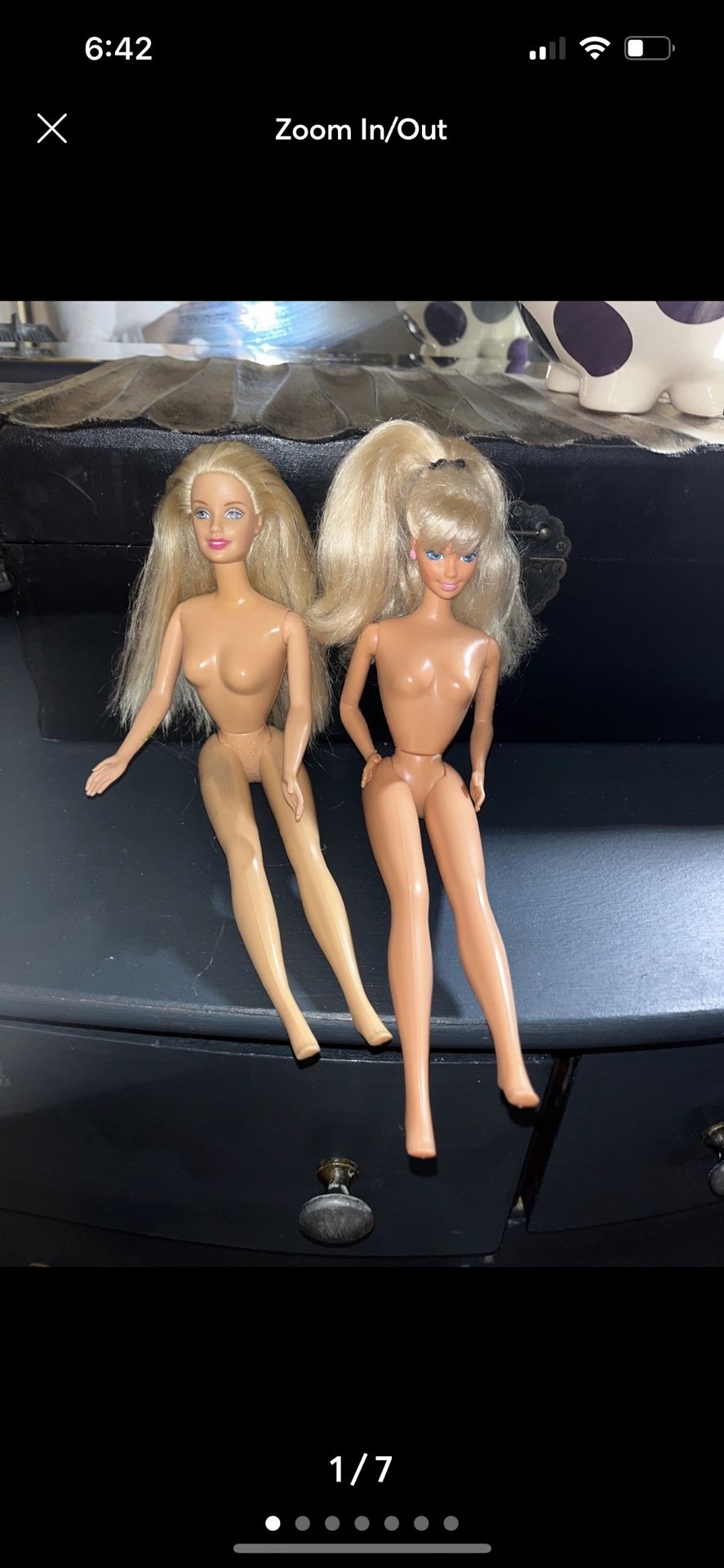 Barbies 1966 twist and turn bendable knees blonde Mattel Indonesia Malaysia