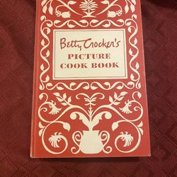 Vintage hardcover edition of Betty Crocker's Picture Cook Book, 1950 First Edition  
