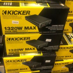 Kicker Cxa660.5 5 Channel Amplifier On Sale 