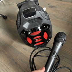 Qfx Loud Speaker And Microphone 