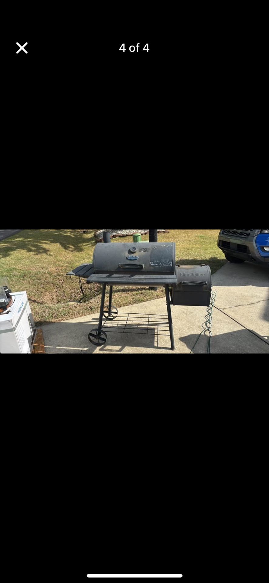 King Griller Smoking Ace/Offset Smoker