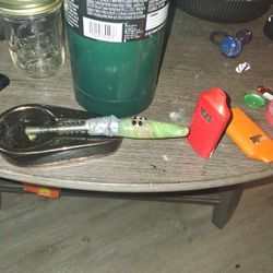 Dab Rig W/Product 