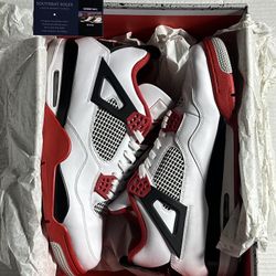 Air Jordan 4 Fire Red Size 14 