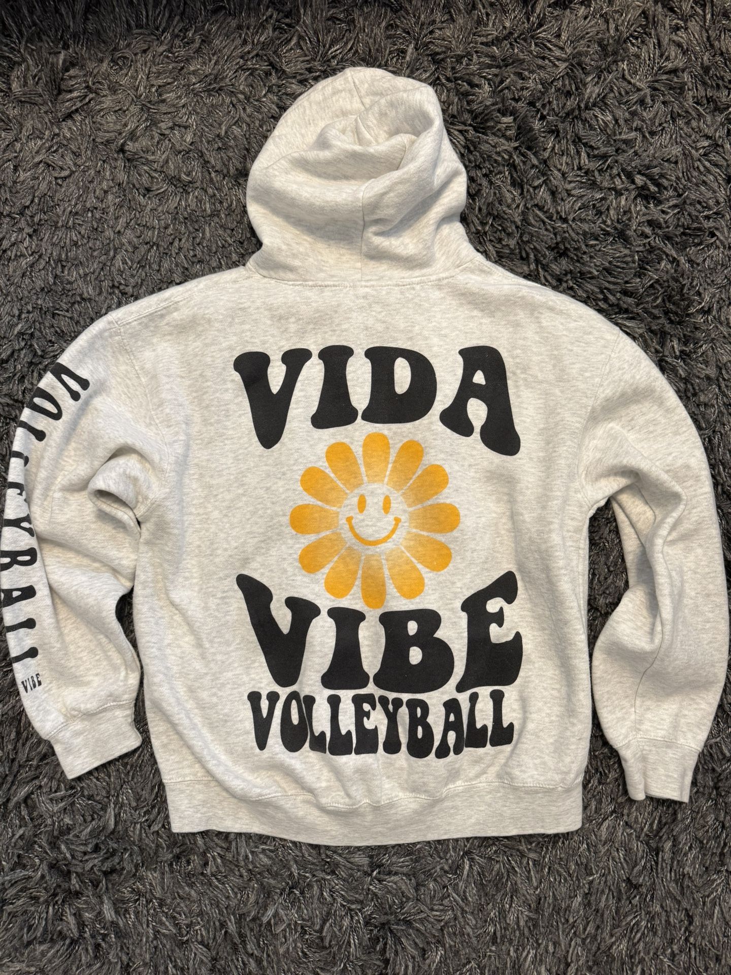 Pura Vida Volleyball Hoodie Size L