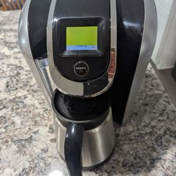 KEURIG 2.O COFFEE MAKER WITH CARAFE