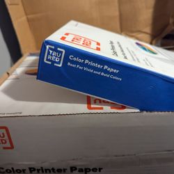 Color Printer Paper Tru Red 96 Brightness 8 Reams