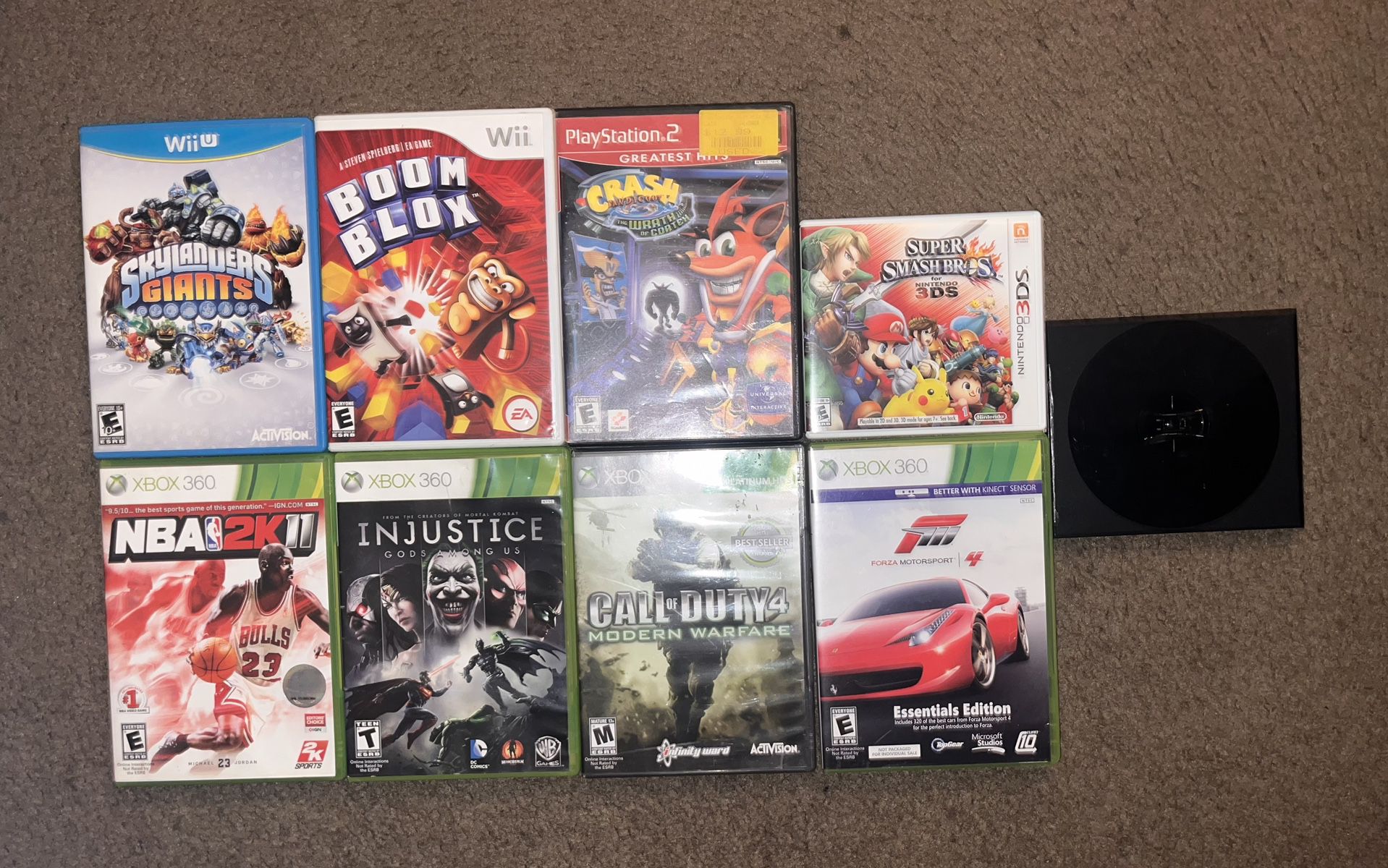 Xbox 360, Nintendo 3DS, Wii, Wii U, & PS2 Games! 