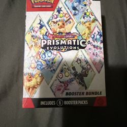 Pokemon Prismatic Evolution Booster Bundle