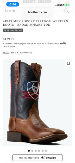 Ariat Sport Freedom  9D