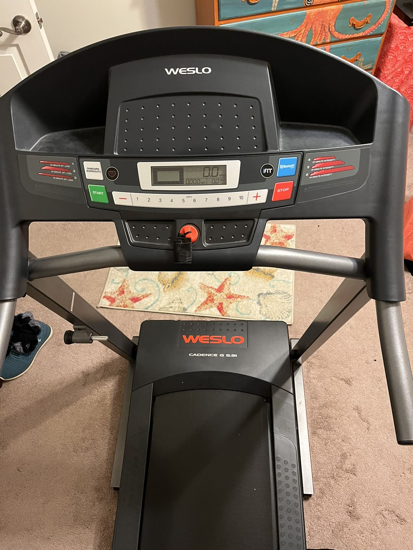Treadmill- weslo cadence g 5.9i treadmill