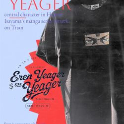 T-SHIRT Eren Yeager