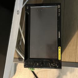 sony touch screen radio 