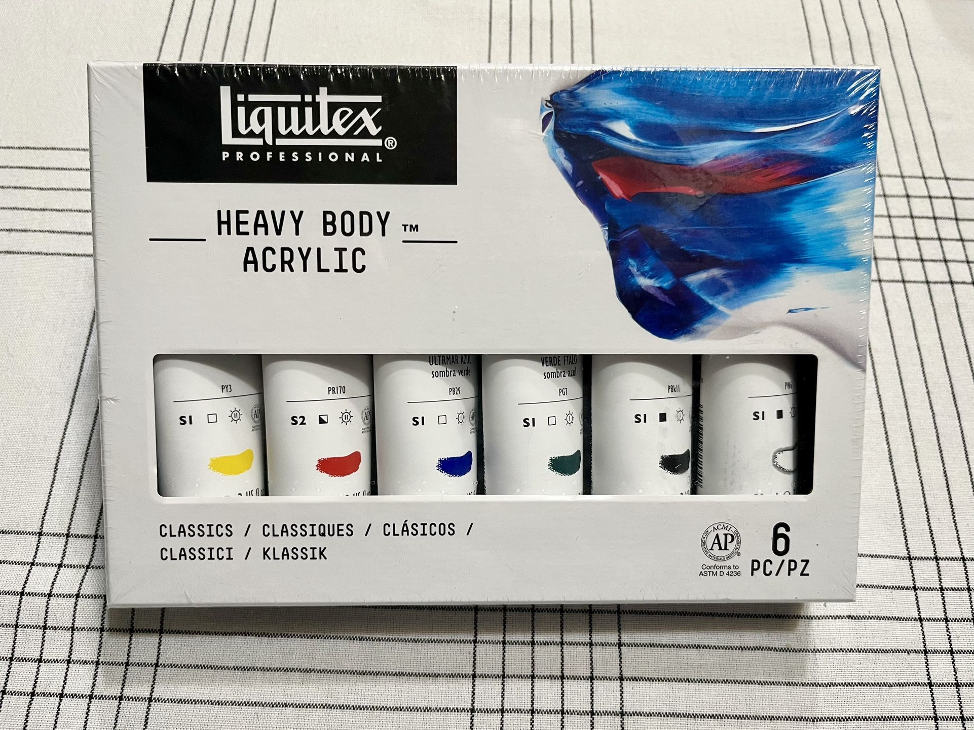 Liquitex Professional Heavy Body Acrylic (6pc) Classics