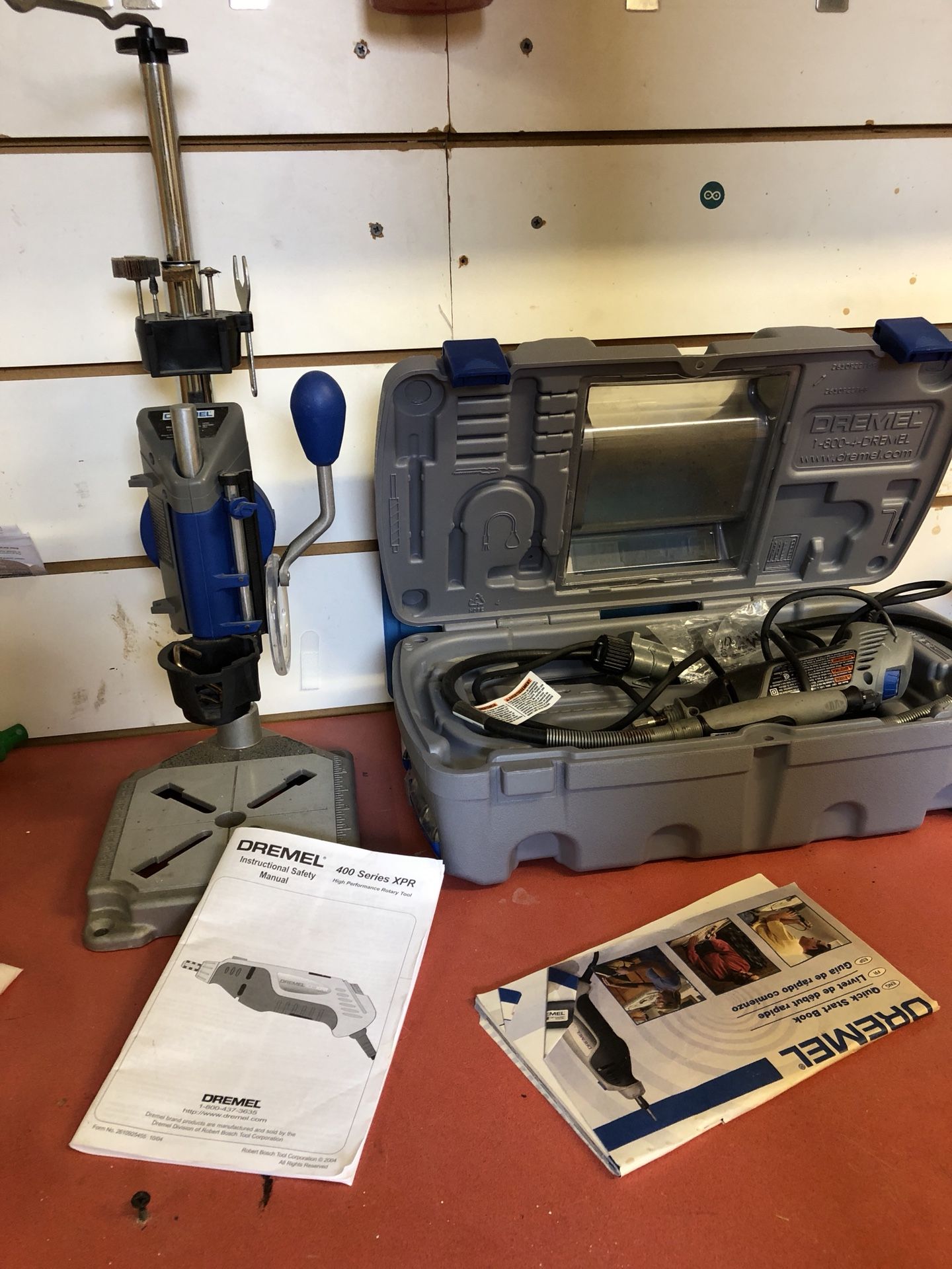 Dremel 400 series XPR, with stand an flex shaft attachment