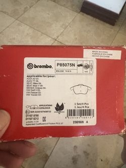 Audi exterior Brake Pads