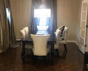 Jordan’s dining table