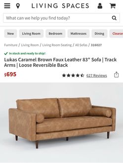 Living spaces Lukas sofas (2)
