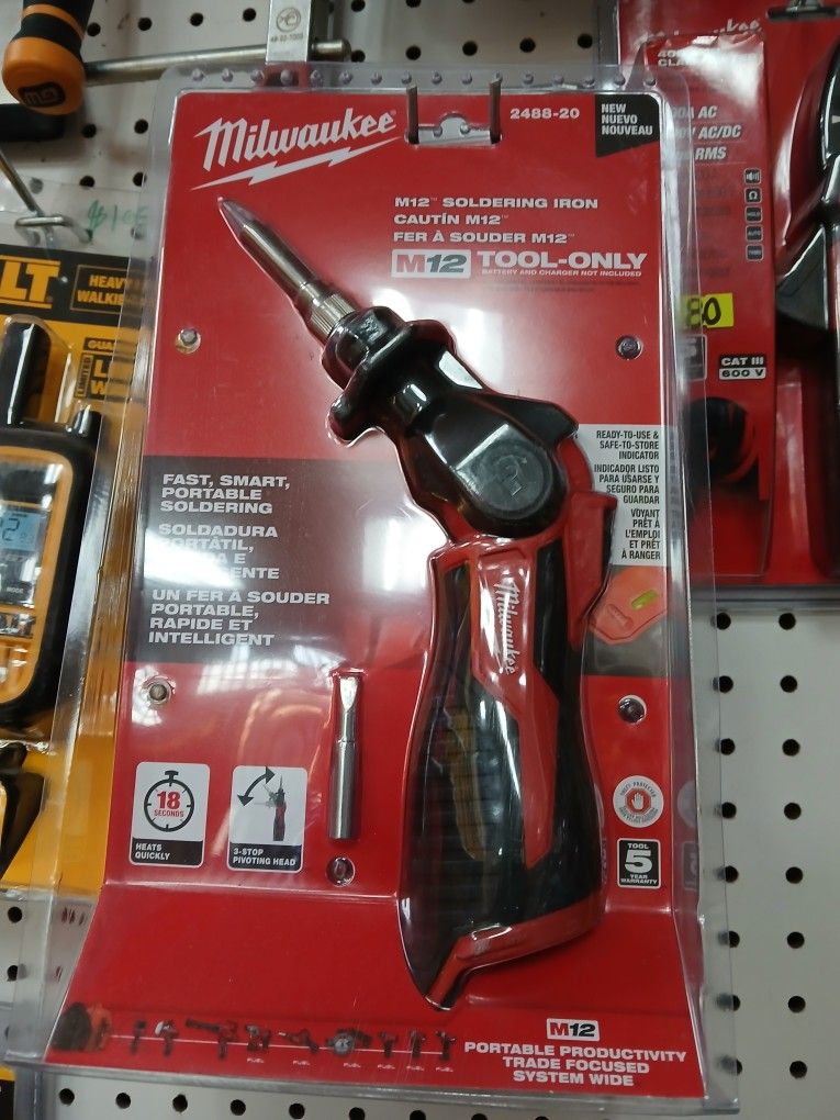 Milwaukee New Soldering Iron