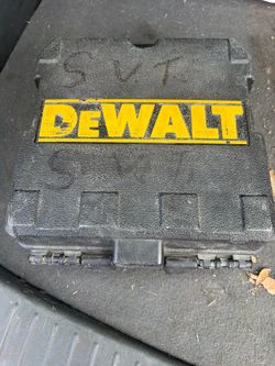 DeWalt Hard Tool Case and laser level