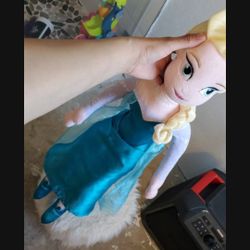 !!!!!!NEW LARGE FROZEN ELSA PLUSH DOLL !!!!!