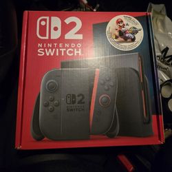 Nintendo Switch 2 Console Mario Kart World Bundle NEW!! 