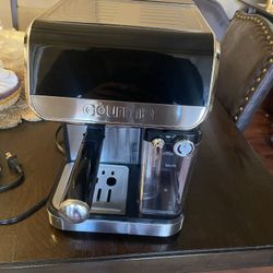 Gourmia 8-in-1 One-Touch Espresso, Cappuccino, Latte & Americano Maker with Automatic Frothing