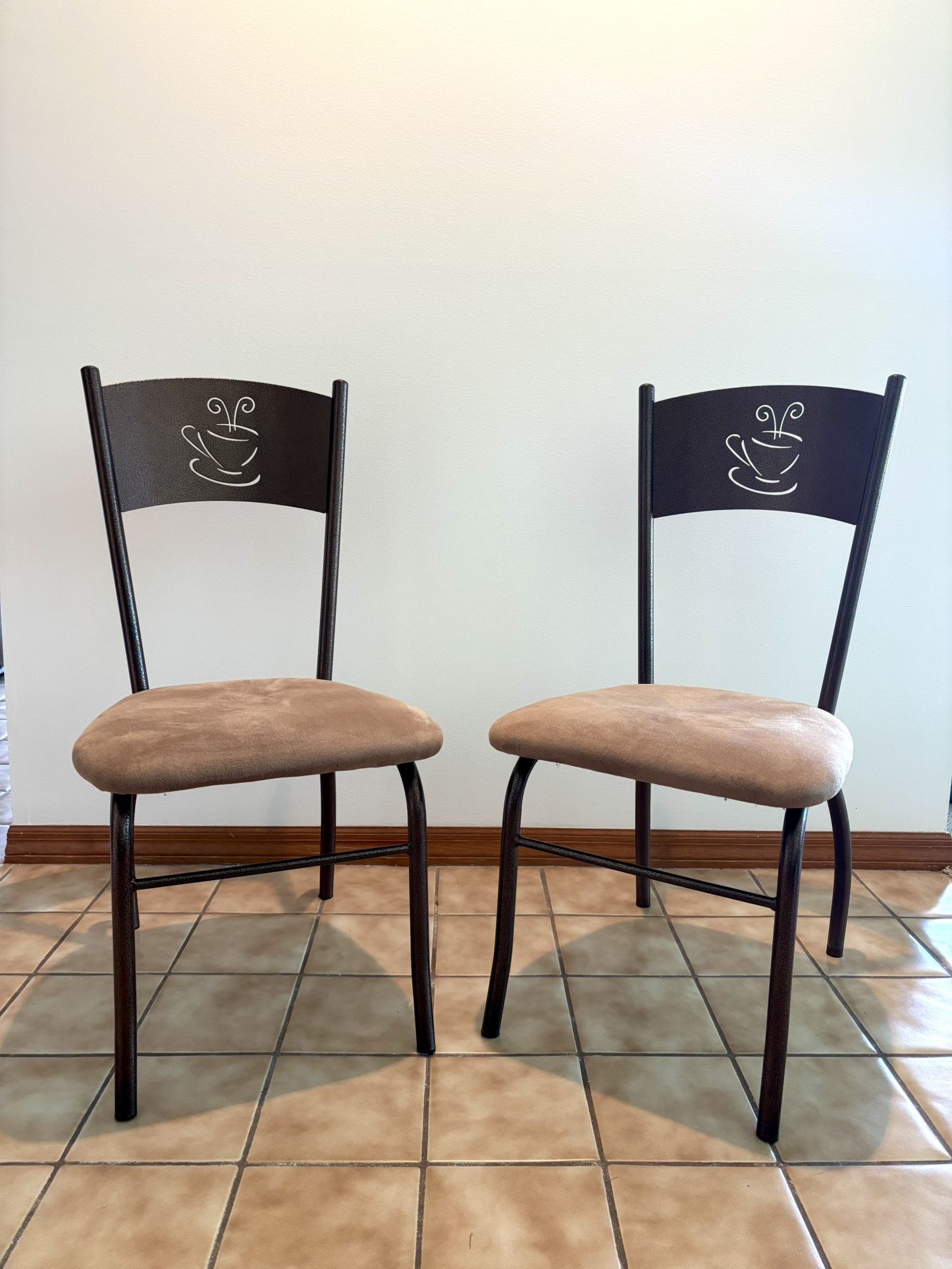  2 Microsuede Chairs