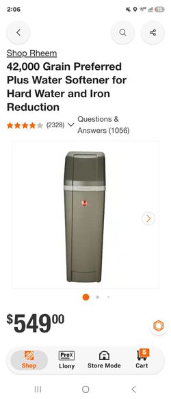 Water softener