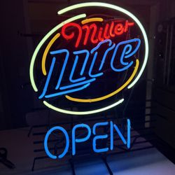 Miller Light Neon Sign