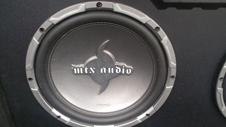 2 mtx subwofers 10"
