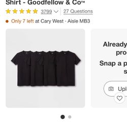 Men's Short Sleeve 4pk Crewneck T-Shirt - Goodfellow & Co™