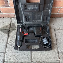 Craftsman 7.2V Cordless Drill + Charger + Case