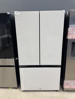 Samsung Bespoke White 3 Door French Door 