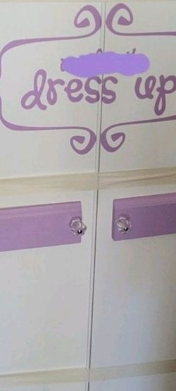 Children's Antique Wardrobe 