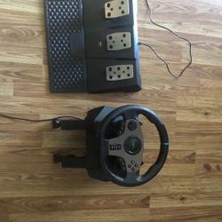 PXN V9 Steering Wheel With Pedals