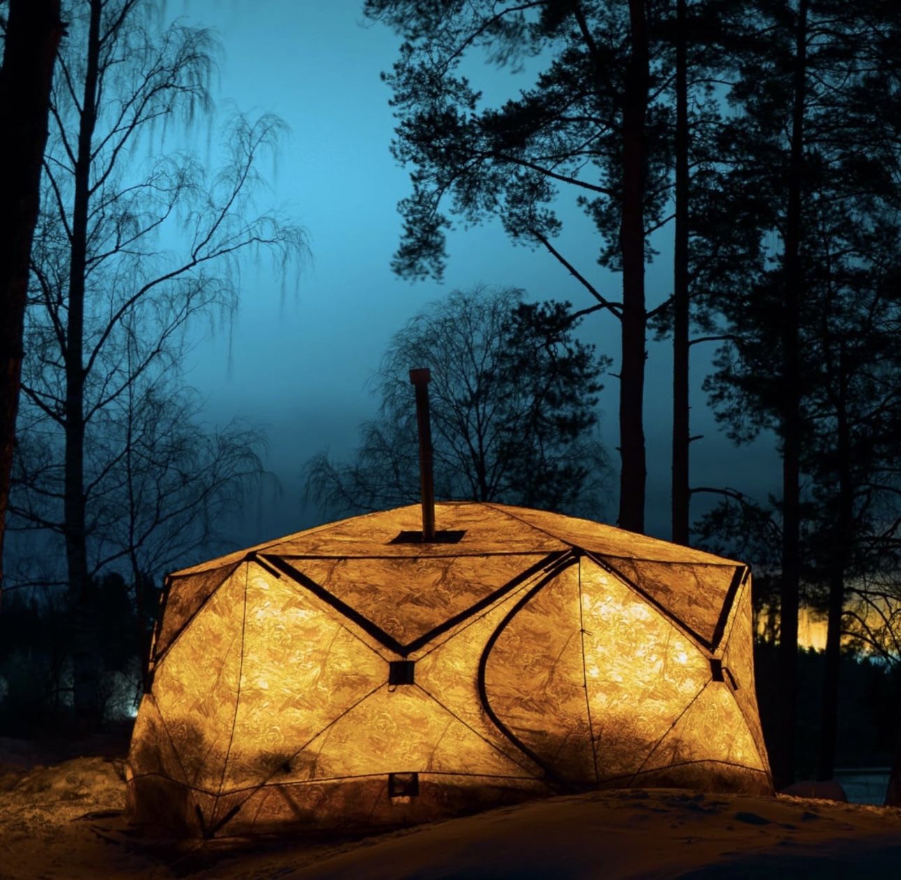 New: RBM Hexagon Hot Tent 6-8 Person
