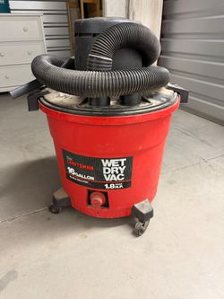 Wet vac