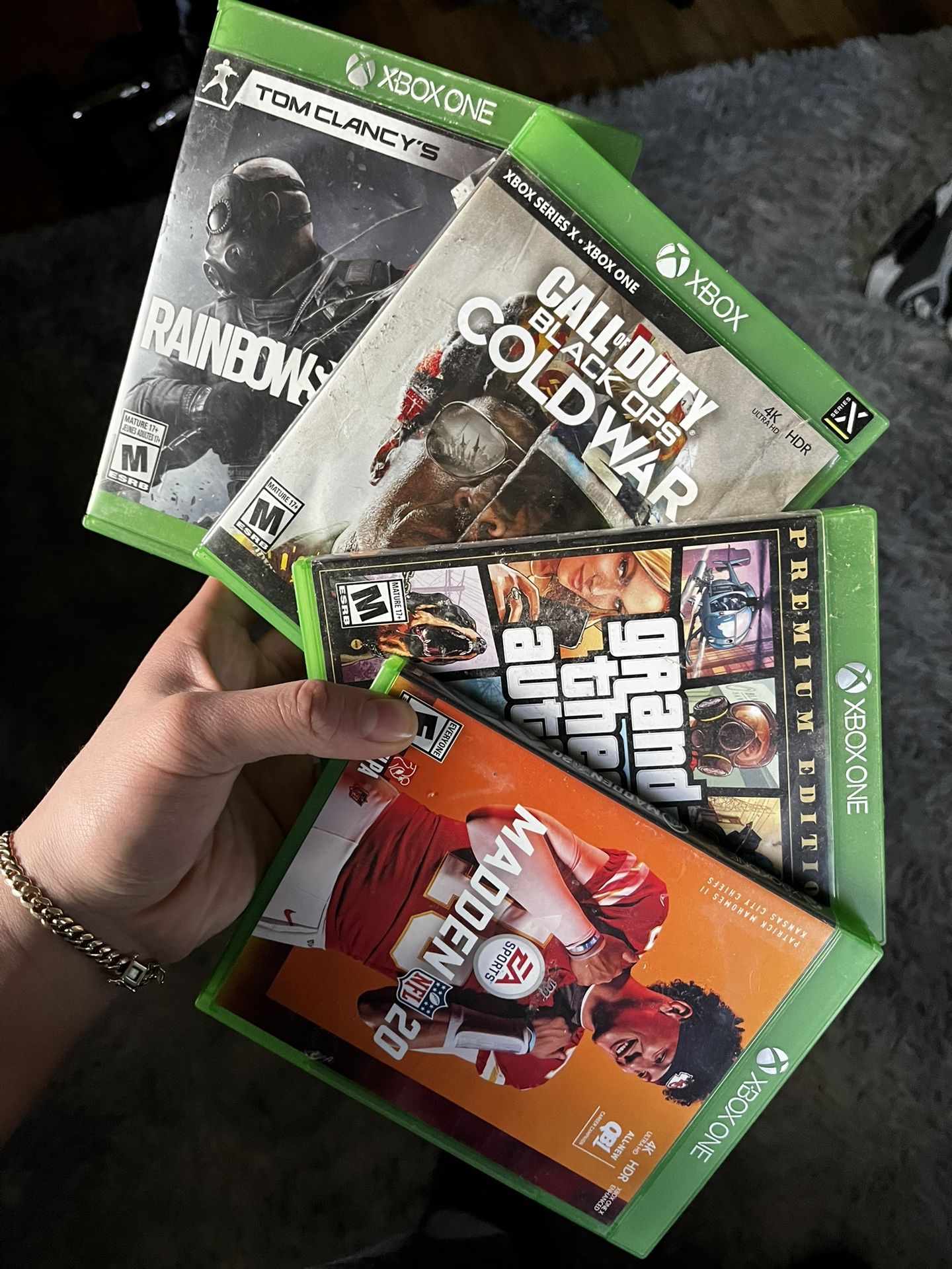 4 Xbox 1 Games . GREAT CONDITIONS