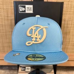 Los Angeles Dodgers New Era City Connect Batting Practice Fitted Hat