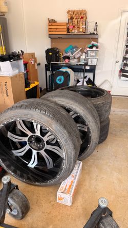 4 sets of tires.