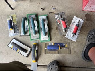 Maybe cement tools