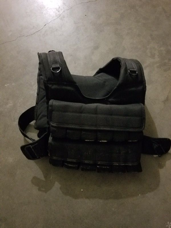 Ethos 60Ib weighted vest adjustable weights for Sale in Palmdale, CA