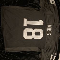 Randy Moss Raider Jersey Authentic