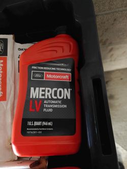 Mercon LV motorcraft transmission fluid