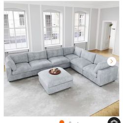 BRAND NEW FURNITURE IN BOX W Ottoman 