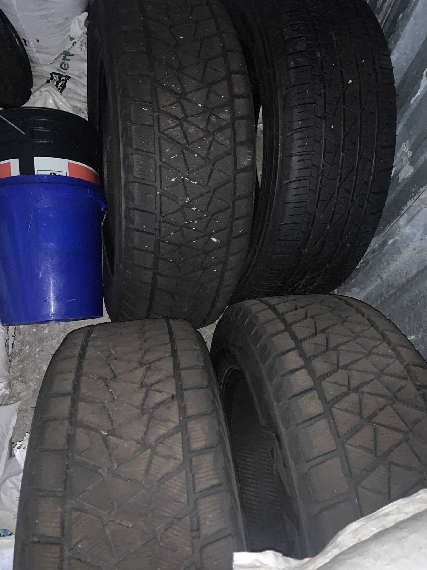 Bridgestone Blizzak DMV2 Winter Tires (4) 120 each for Sale in
