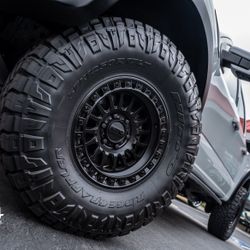 KMC IMS Matte Black 17x8.5 -10 6x135